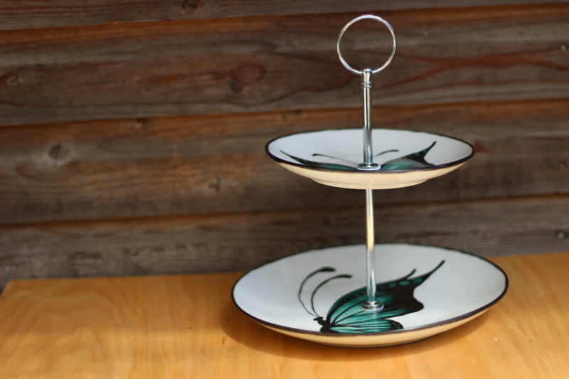 Etagere aus Porzellen handbemalt - Bern 22Etagere aus Porzellen handbemalt - Bern 22