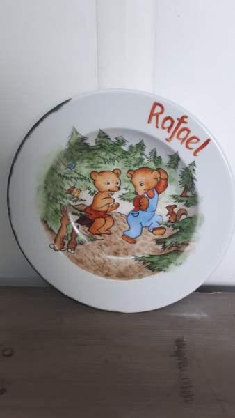 2020 Kinderteller Porzellan Rafael